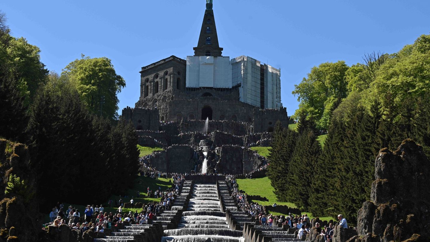 Am Welterbetag an diesem Sonntag können Besucher hinter die Kulissen der historischen Wasserspiele im Bergpark Wilhelmshöhe blic