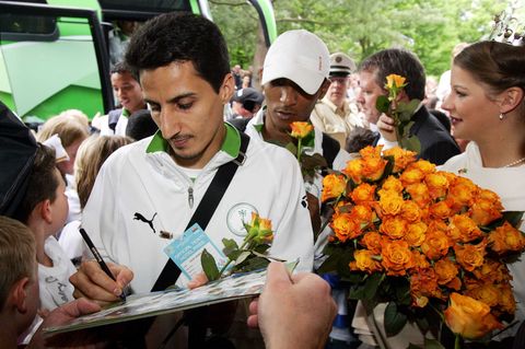 In Bad Nauheim bekam die Nationalmannschaft sogar Besuch vom saudischen Königshaus. (Archivbild) Foto: Frank May/dpa