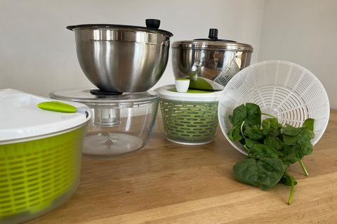 Salatschleuder Test: Fünf Produkte im Vergleich