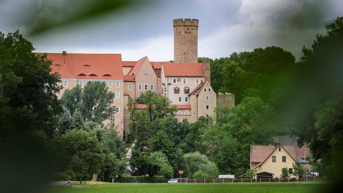 Immer wieder werden auf Burg Gnandstein Baumaßnahmen vorgenommen. (Archivbild) Foto: Jan Woitas/dpa