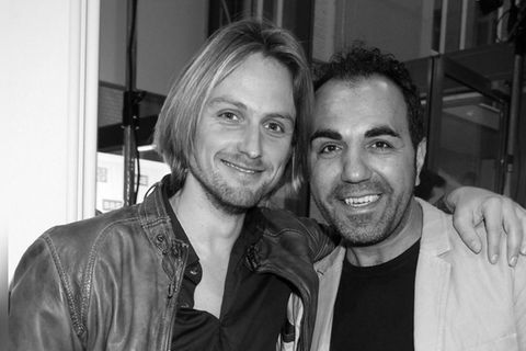 Adnan Maral (re.) hat sich via Instagram von Axel Schreiber verabschiedet.
