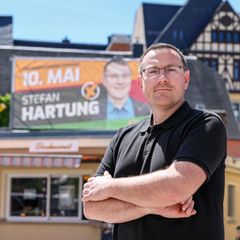Die AfD ist besiegt, nun soll die CDU folgen: Der rechtsextremistische Oberbürgermeisterkandidat Stefan Hartung
