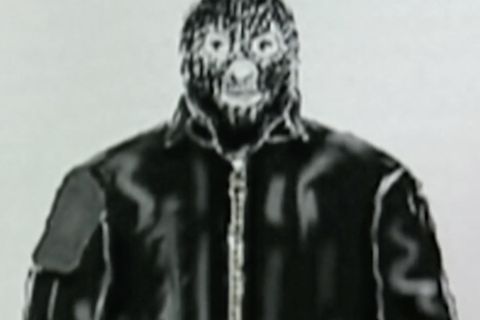 Ein Phantombild des Maskenmanns