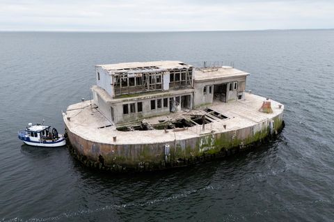 Oliver Pesendorfer hat die Insel Ostervilm vor Rügen gekauft