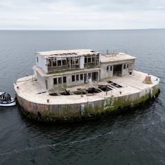 Oliver Pesendorfer hat die Insel Ostervilm vor Rügen gekauft