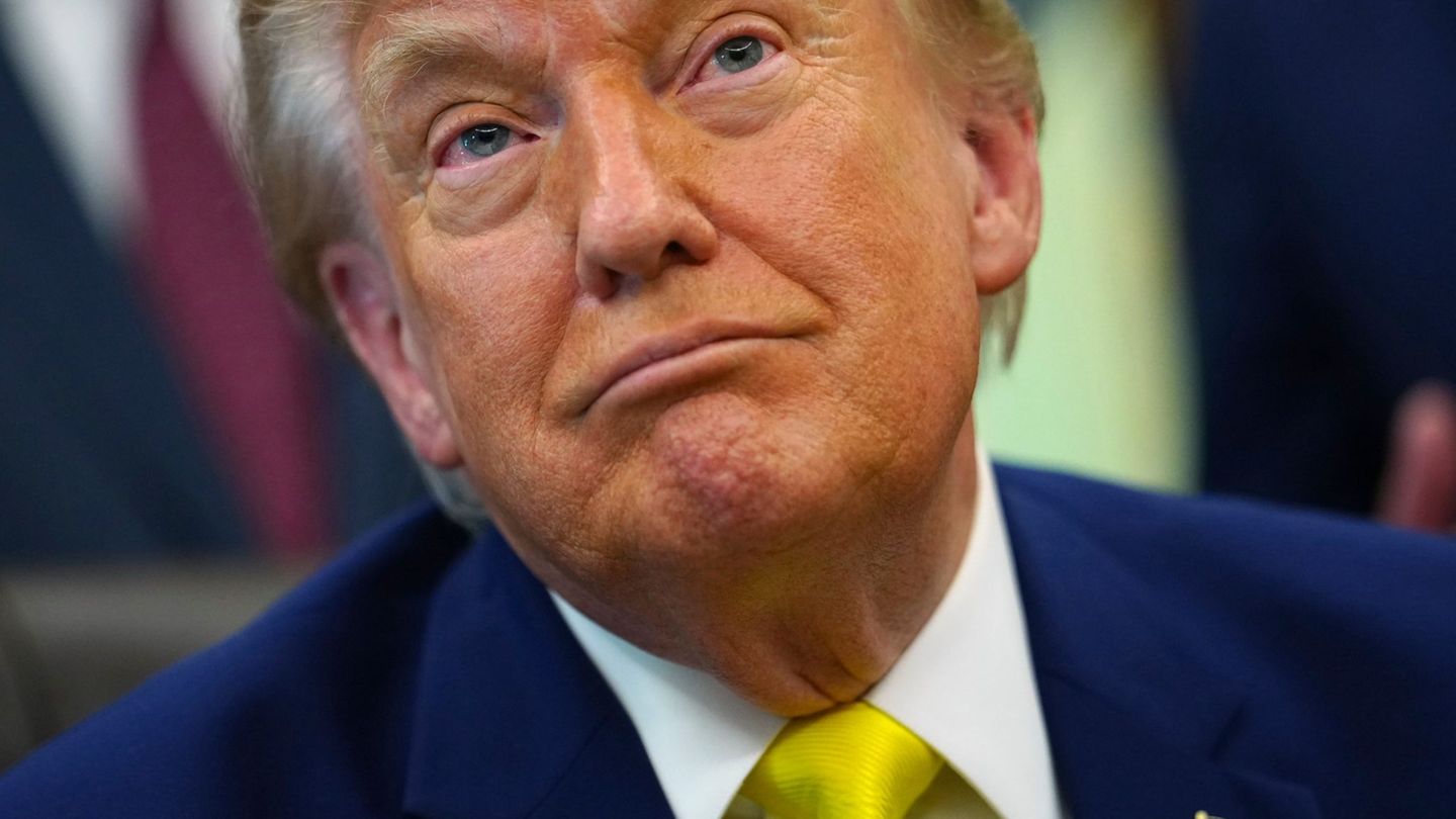US-Präsident Trump sagt die geplanten Konzerte zum 250. Geburtstag der USA nun ganz ab. Foto: Julia Demaree Nikhinson/AP/dpa