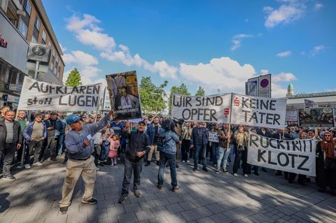 Protest in Gelsenkirchen nach Sparkassen-Einbruch