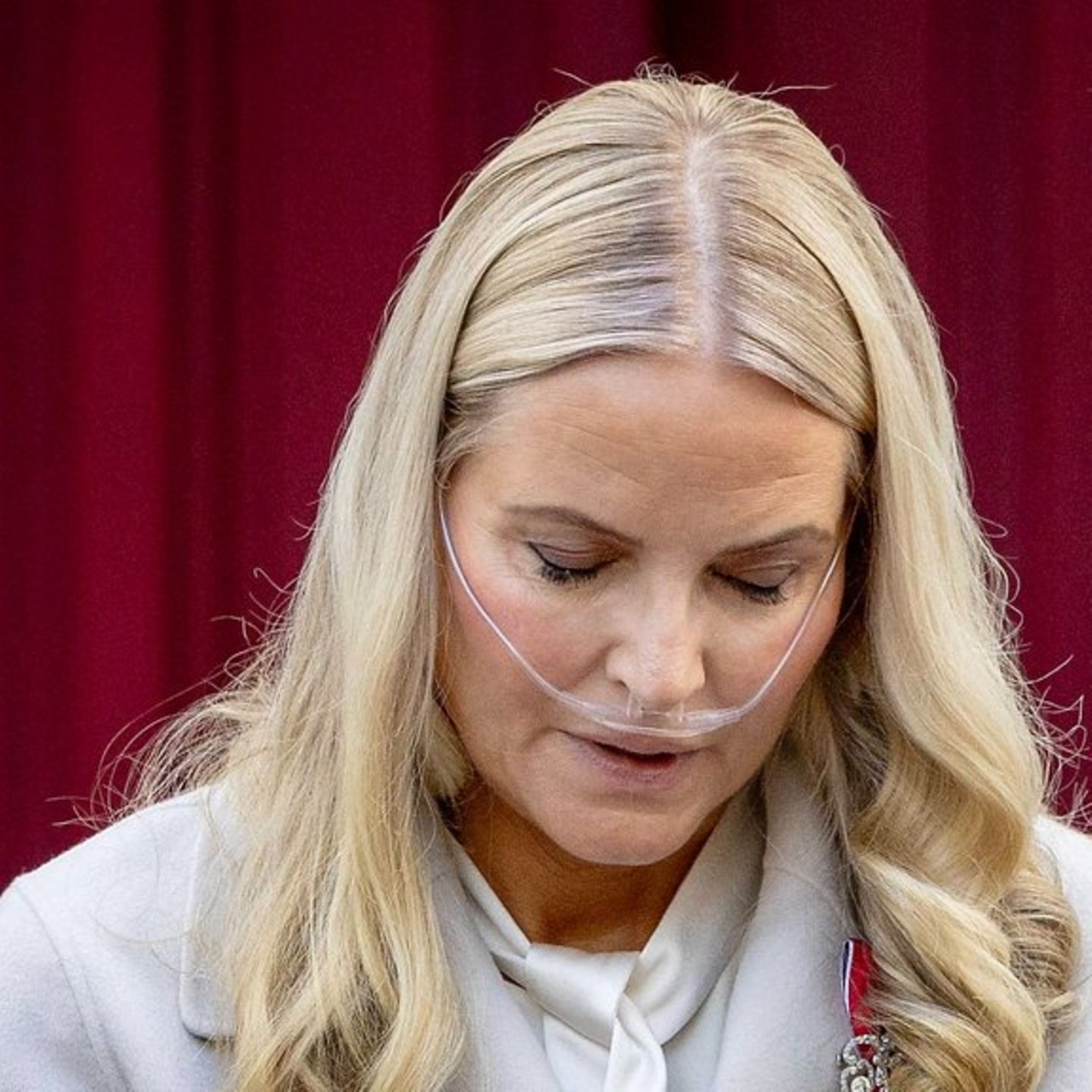 Kronprinzessin Mette-Marit war zuletzt sichtlich angeschlagen.