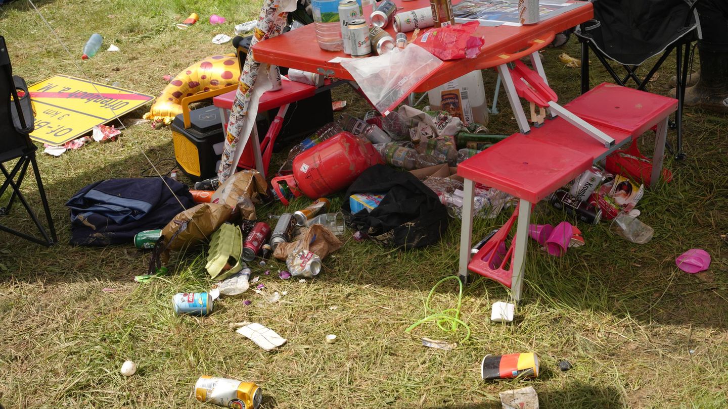 Festivals: Umwelthilfe übt Müllkritik an Musikfestivals