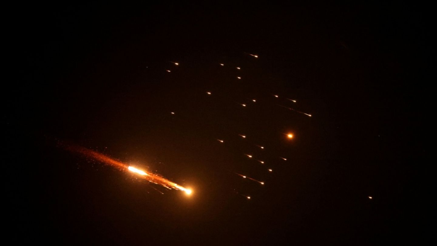 Iranische Raketen im März über Israel