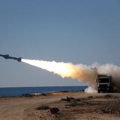 Iranissche Rakete beim Start (Archivbild)