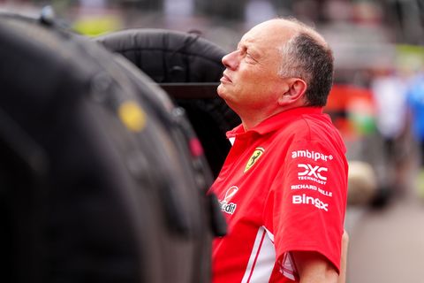 Ferrari-Teamchef Frédéric Vasseur muss in einer Klinik behandelt werden. Foto: David Davies/PA Wire/dpa