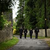 Security Hochzeit Peter Phillips und Harriet Sperling