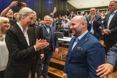 Frohnmaier war einst Weidels Sprecher, gilt als enger Vertrauter der Bundeschefin. Foto: Stefan Puchner/dpa