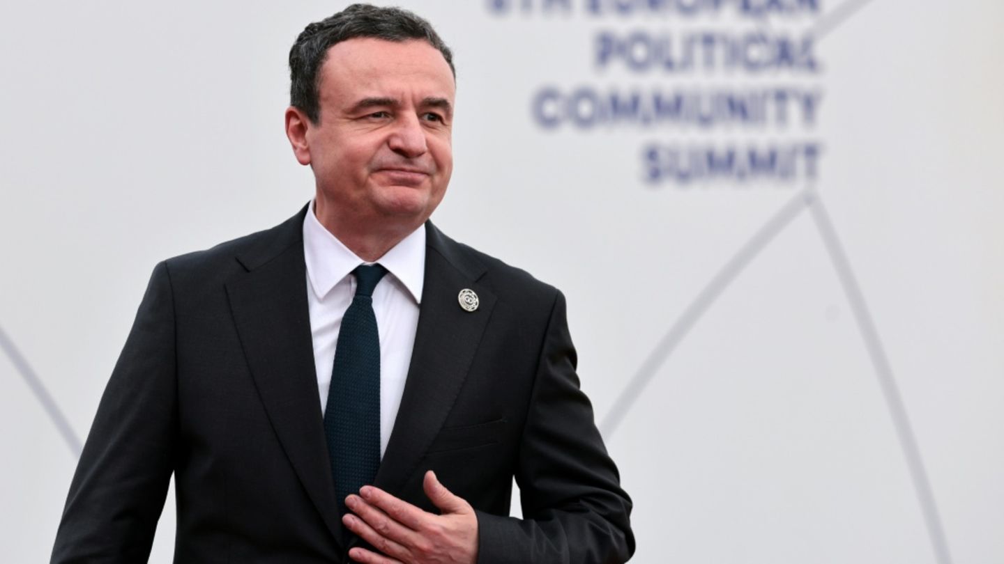 Kosovos Ministerpräsident Albin Kurti