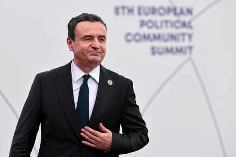 Kosovos Ministerpräsident Albin Kurti