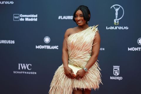 Turnerin Simone Biles hat von einem schwerwiegenden Notfall berichtet. (Archivbild) Foto: Manu Fernandez/AP/dpa