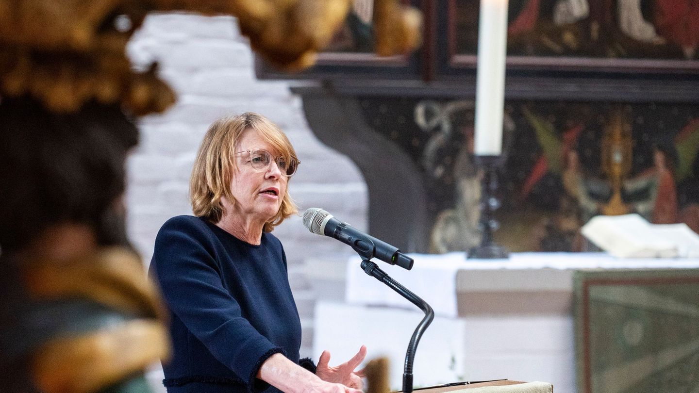 Sprache und Demokratie: Büdenbender mahnt achtsamen Ton im Alltag und in Debatten an