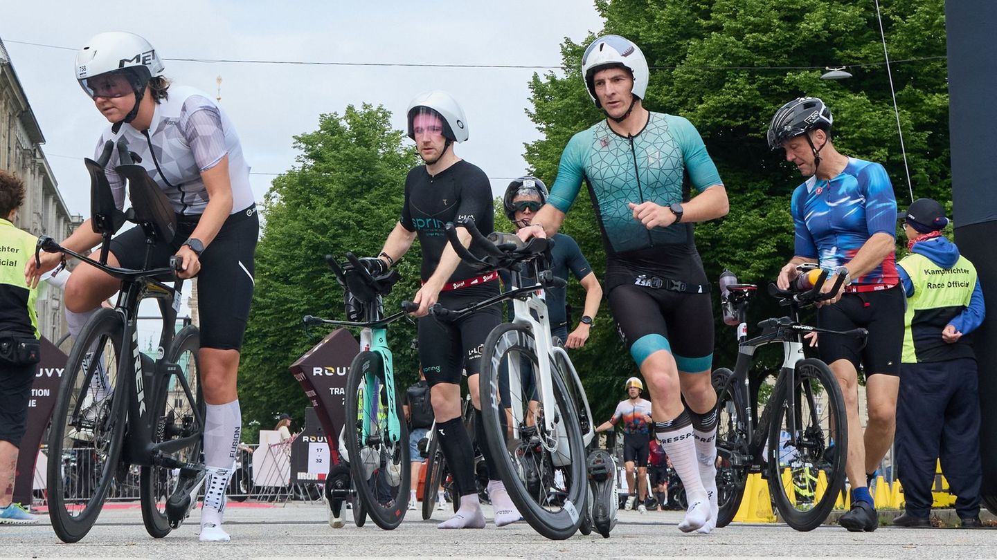 Ironman-EM: Vorfall bei Ironman Hamburg: Raddefekte durch Metallsplitter