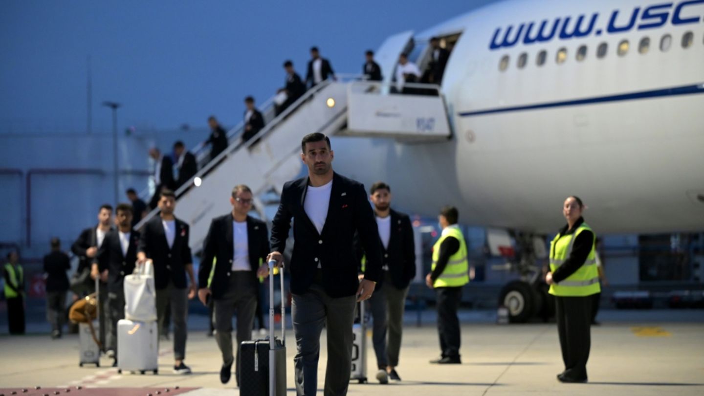 Iranische Fußball-Nationalmannschaft in Mexiko eingetroffen