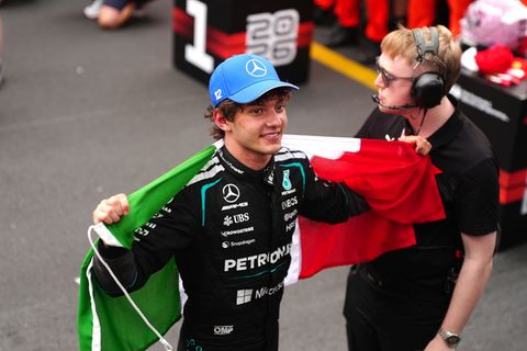 Unaufhaltsam auch in Monaco: WM-Spitzenreiter Kimi Antonelli. Foto: David Davies/PA Wire/dpa