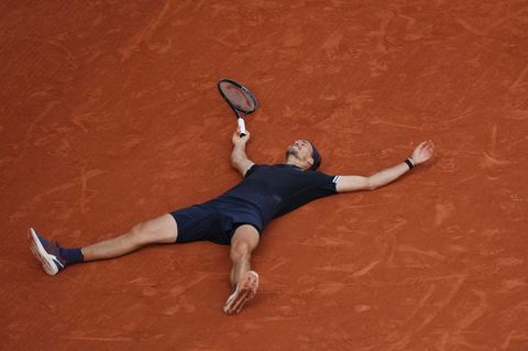 Am Ende seiner Kräfte: Alexander Zverev nach dem Gewinn der French Open