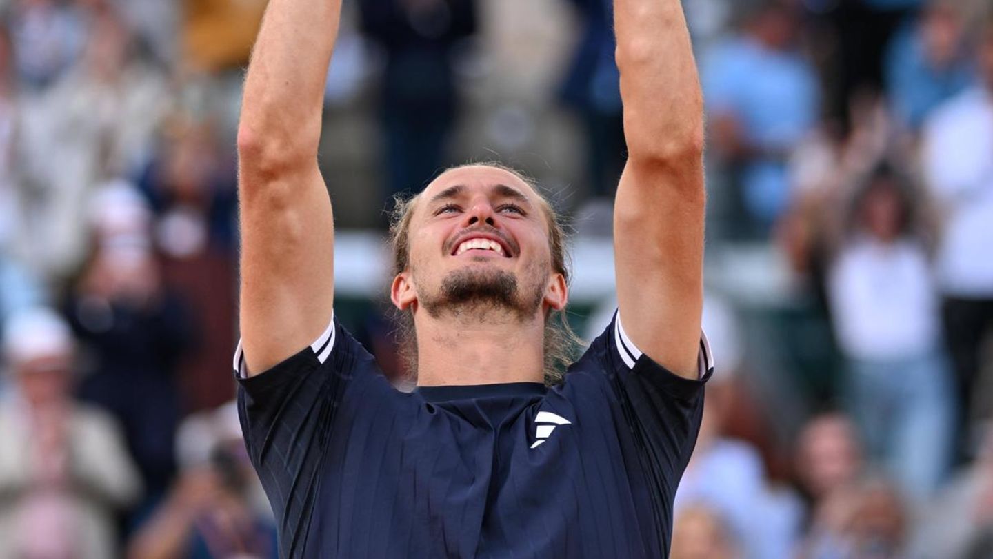 Alexander Zverev French Open Pokal