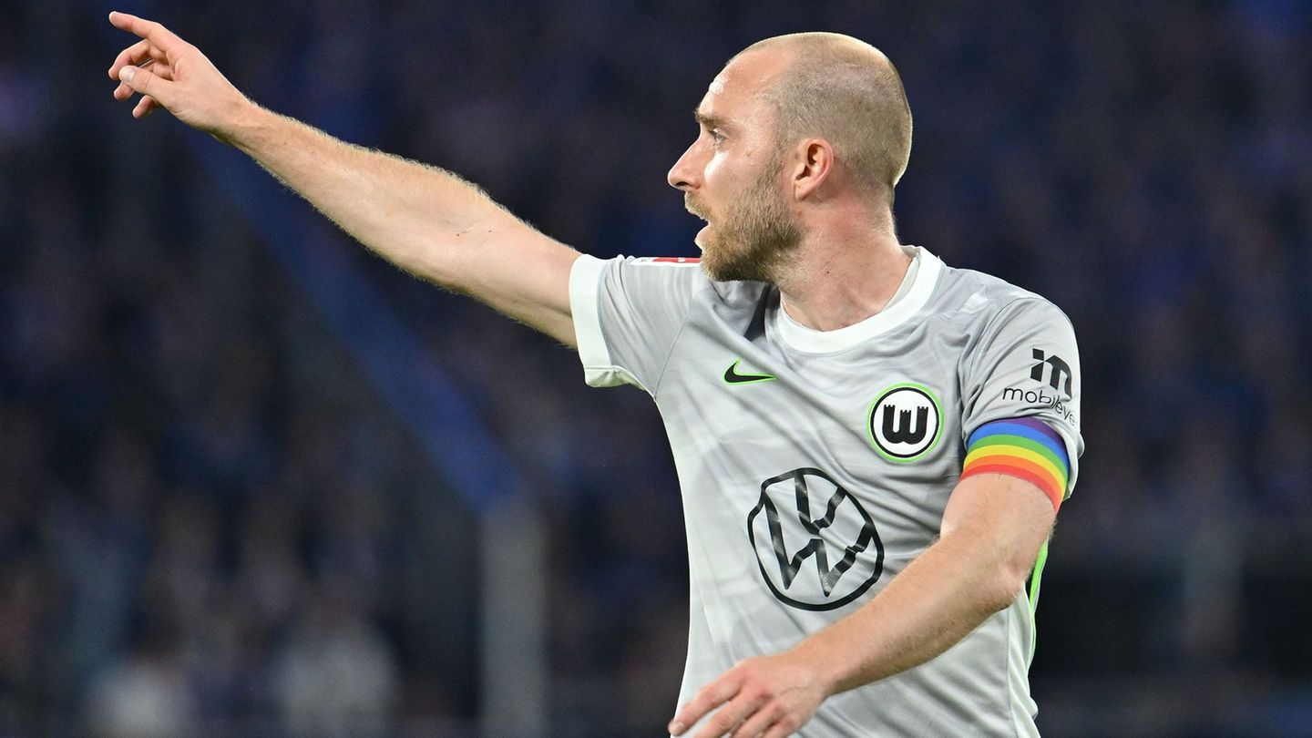 Fußball-Länderspiel: „Wir denken an dich“: Wolfsburg reagiert auf Eriksen-Drama