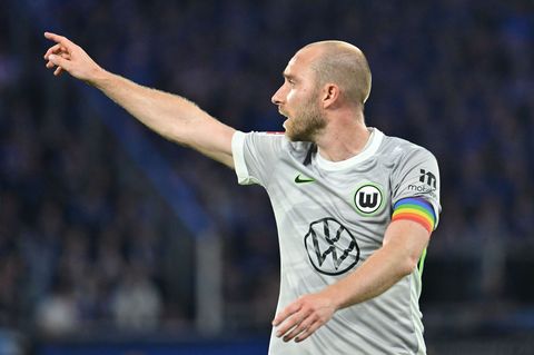 Christian Eriksen im Trikot des VfL Wolfsburg. Foto: Swen Pförtner/dpa