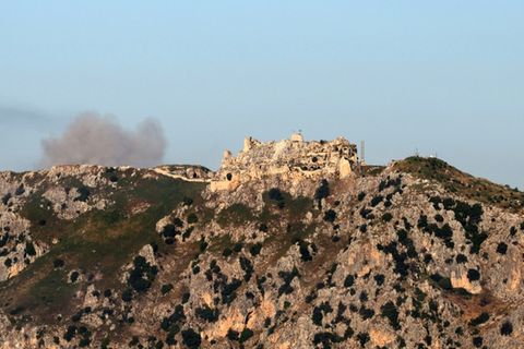 Festung Beaufort im Süden des Libanon