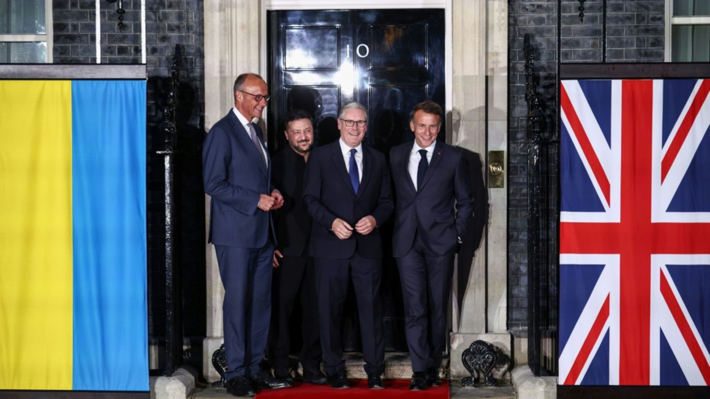 Starmer, Merz und Macron unterstützen Vorschlag Selenskyjs f