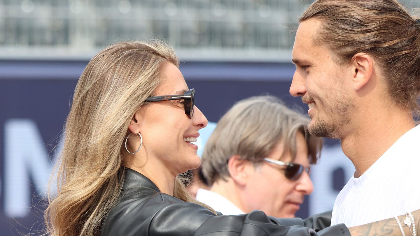 Sophia Thomalla jubelt ihrem Partner häufig vor Ort zu – in Paris reiste sie Alexander Zverev hinterher