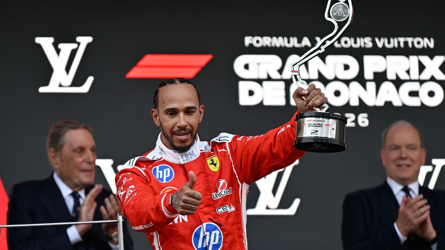 Formel 1 in Monaco: Glück mit Kardashian: Hamilton spürt end