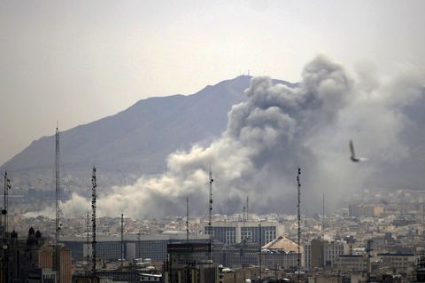 Explosionen Teheran