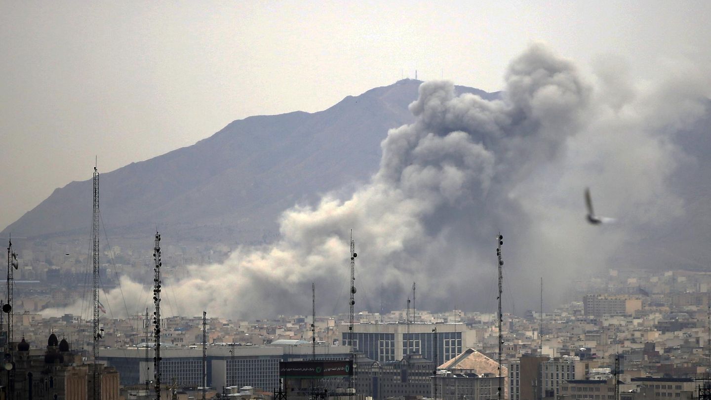 Explosionen Teheran