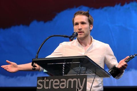 Youtuber Jesse Ridgway im Jahr 2018 bei der Preisverleihung Streamys Premiere Awards (Archivbild)