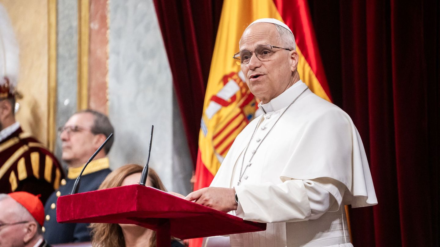 Der Pontifex spricht im spanischen Parlament Klartext. Foto: César Vallejo Rodríguez/EUROPA PRESS/dpa