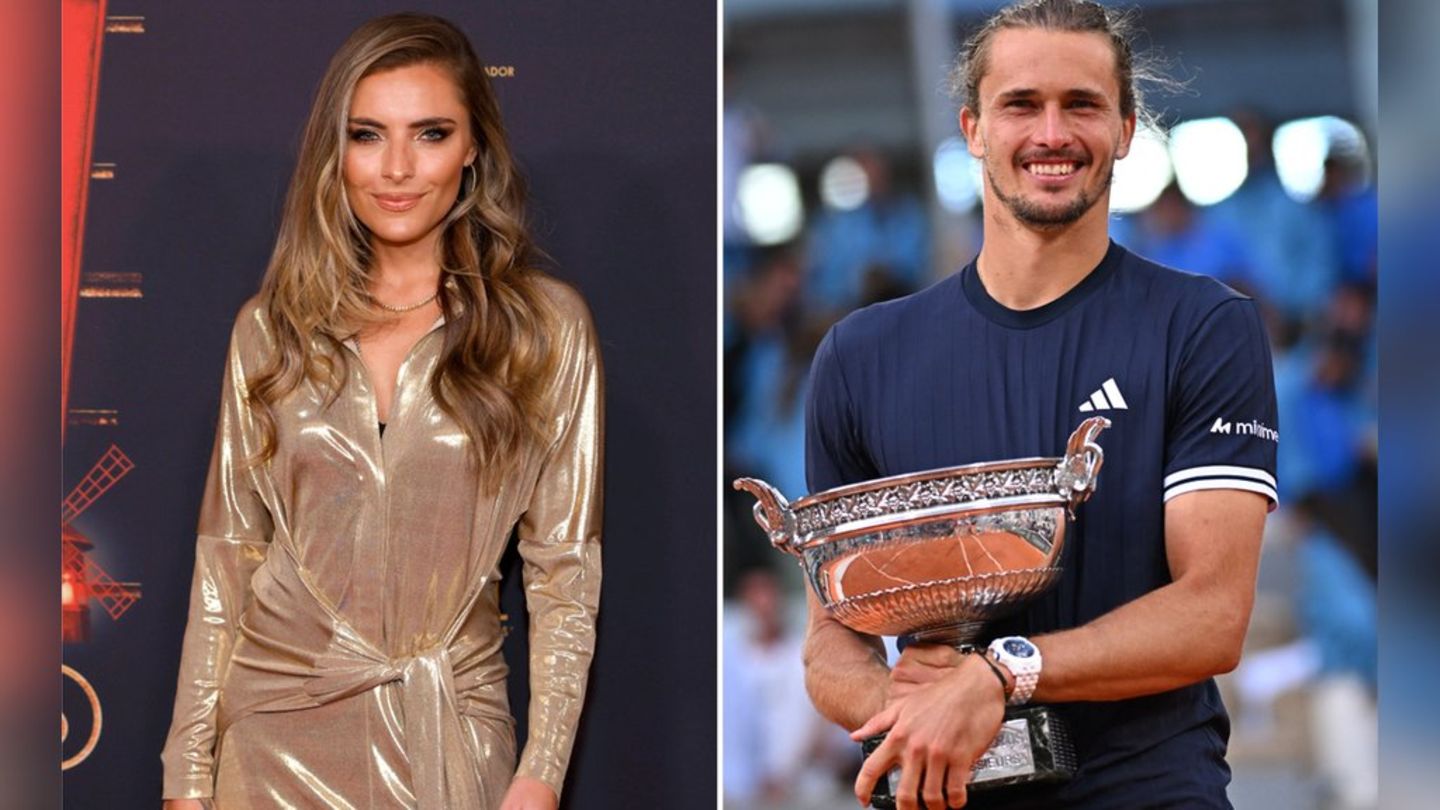 Sophia Thomalla ist zu Alexander Zverev nach Paris gereist.