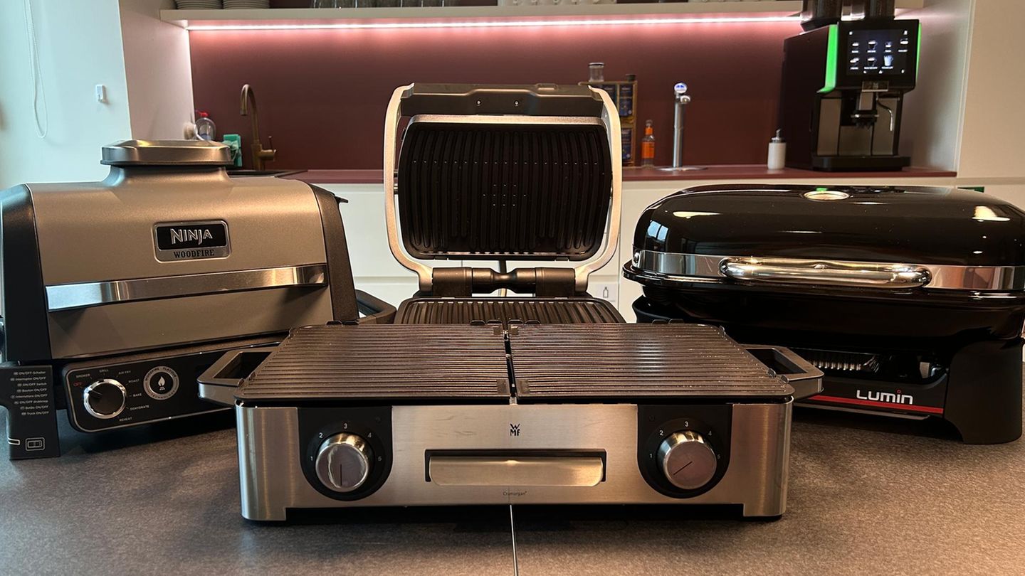 Elektrogrill-Test: Fünf Modelle von WMF bis Weber im Vergleich