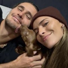 Sophia Thomalla, Alexander Zverev und ihr Dackel