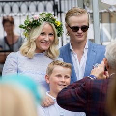 Prinzessin Mette-Marit und ihr Sohn Marius im Jahr 2016