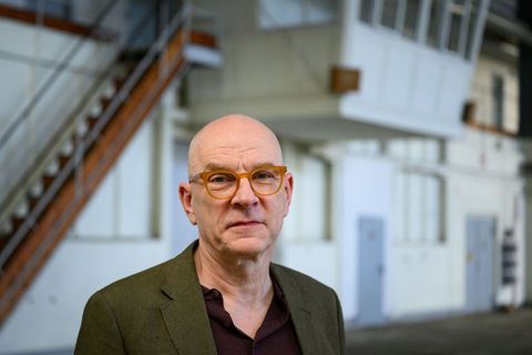 Schauspieler Götz Schubert wird im Hangar auftreten. Foto: Patrick Pleul/dpa
