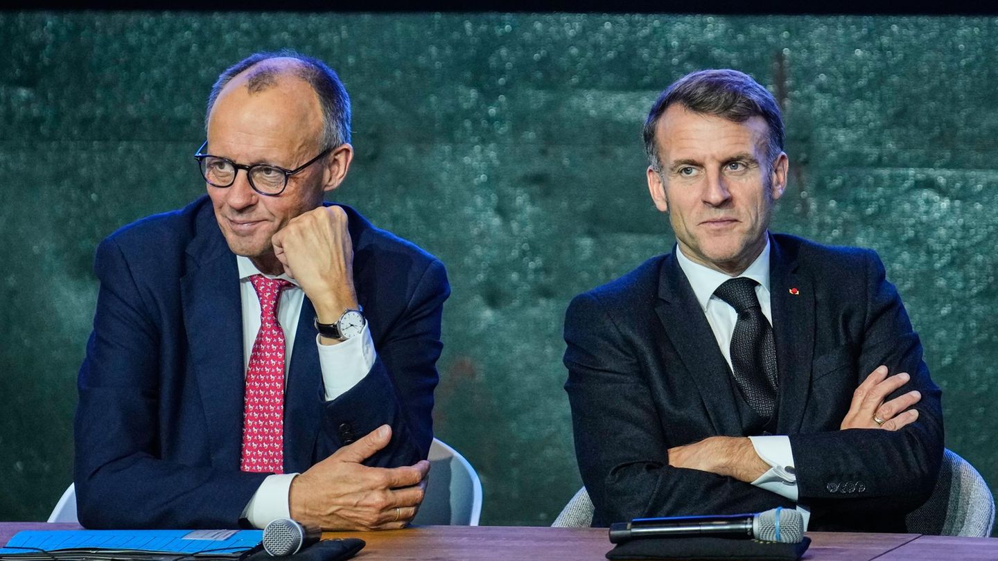 Bundeskanzler Friedrich Merz (l.) und der französische Präsident Emmanuel Macron finden in Sachen FCAS nicht zusammen