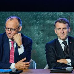 Bundeskanzler Friedrich Merz (l.) und der französische Präsident Emmanuel Macron finden in Sachen FCAS nicht zusammen