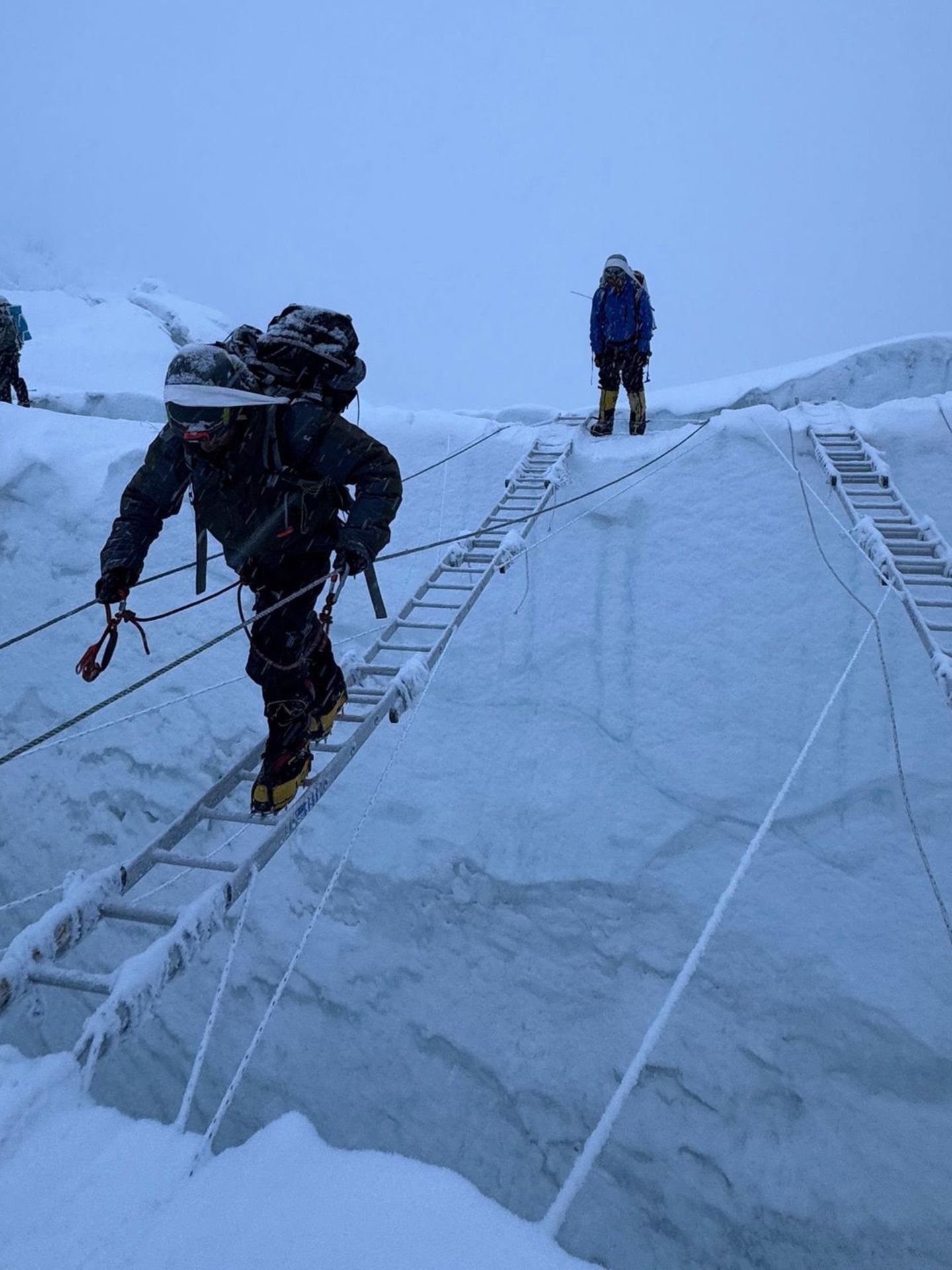 Mount Everest Eisspalte