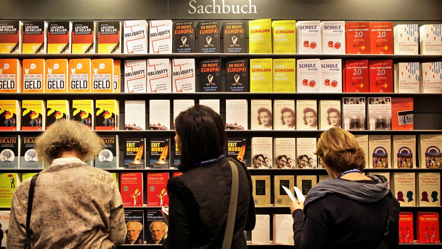 Der Deutsche Sachbuchpreis wurde vergeben. (Symbolbild) Foto: Jan Woitas/dpa-Zentralbild/dpa