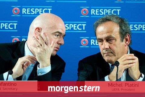 Gianni Infantino und Michel Platini