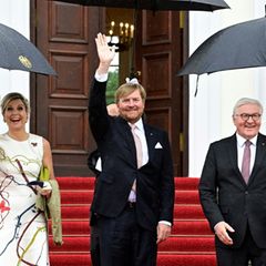 Bundespräsident empfängt Königspaar 2021 im Schloss Bellevue