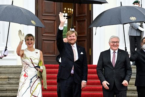 Bundespräsident empfängt Königspaar 2021 im Schloss Bellevue