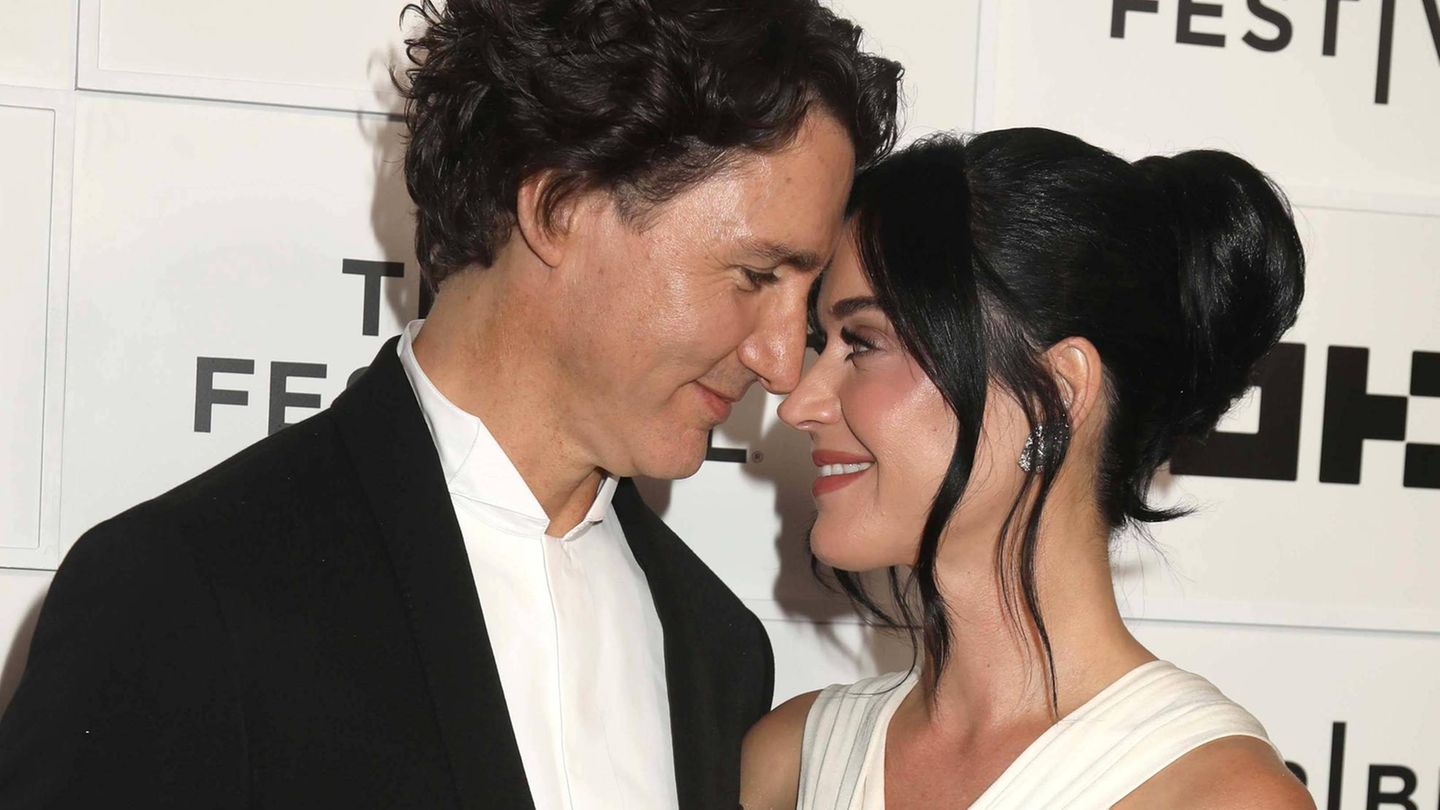 New York: Katy Perry und Justin Trudeau posieren verliebt au